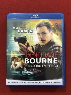 Blu-ray - A Identidade Bourne - Matt Damon - Seminovo