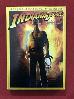 DVD Duplo - Indiana Jones E O Reino Da Caveira De Cristal