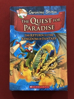 Livro - The Quest For Paradise - Geronimo Stilton - Scholastic - Seminovo