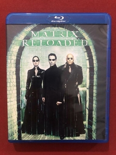 Blu-ray - Matrix Reloaded - Laurence Fishburn - Seminovo