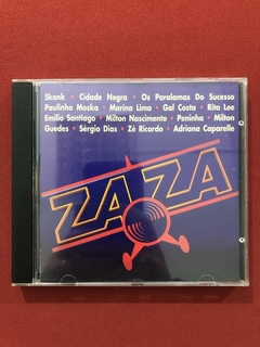 CD - Zaza - Trilha Sonora - Nacional - 1997 - Seminovo