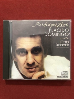 CD - Placido Domingo - Perhaps Love - Nacional