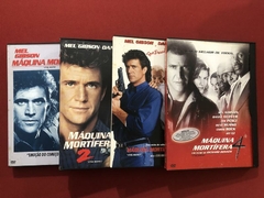 DVD - Coleção Máquina Mortífera - 4 DVDs - Richard Donner - Sebo Mosaico - Livros, DVD's, CD's, LP's, Gibis e HQ's