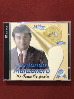 CD Duplo - Armando Manzanero - 40 Temas - Importado - Semin