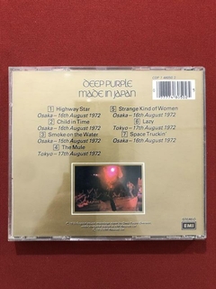 CD - Deep Purple - Made In Japan - Importado - Seminovo - comprar online