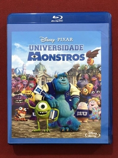 Blu-ray - Universidade Monstros - Disney Pixar - Seminovo