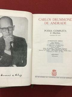 Livro - Carlos D. de Andrade - Poesia Completa E Prosa - loja online