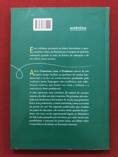 Livro - Sobre Ler, Escrever E Outros Diálogos - Bartolomeu Campos - Autêntica - comprar online