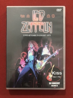 DVD - Led Zeppelin - Live At Earl´s Court 1975 - Seminovo