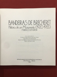 Livro - Bandeiras De Brecheret: História De Um Monumento - Sebo Mosaico - Livros, DVD's, CD's, LP's, Gibis e HQ's