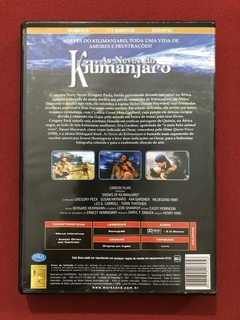 DVD - As Neves Do Kilimanjaro - Gregory Peck - Seminovo - comprar online