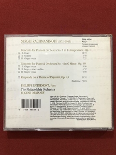 CD - Rachmaninoff: Piano Concertos Nos. 1 & 4 - Importado - comprar online