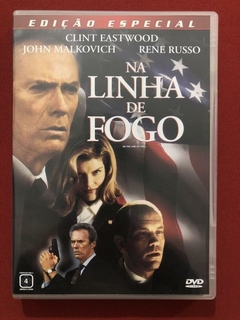 DVD - Na Linha De Fogo - Clint Eastwood - Seminovo