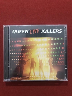 CD Duplo - Queen - Killers - Live - Nacional - Seminovo