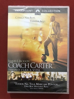 DVD - Coach Carter - Treino Para A Vida - Samuel J. - Novo