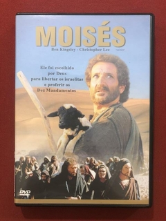 DVD - Moisés - Ben Kingsley - Christopher Lee - Seminovo