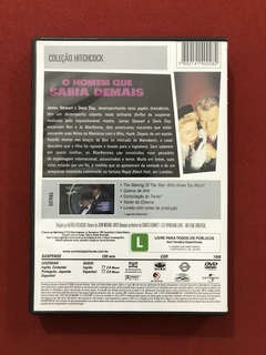 DVD - O Homem Que Sabia Demais - James Stewart - Seminovo - comprar online