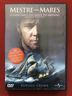 DVD Duplo - Mestre Dos Mares - Russel Crowe - Seminovo