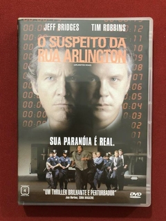 DVD - O Suspeito Da Rua Arlington - Jeff Bridges - Seminovo