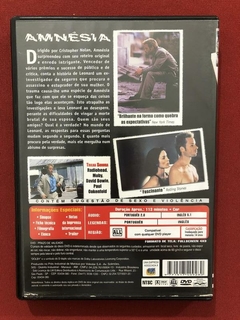 DVD - Amnésia - Guy Pearce - Carrie-Anne Moss - Seminovo na internet