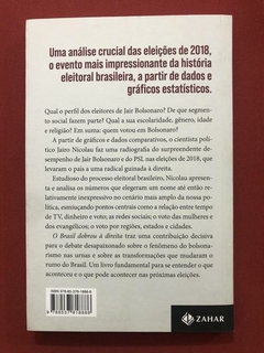 Livro - O Brasil Dobrou À Direita - Jairo Nicolau - Zahar - Seminovo - comprar online