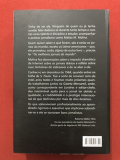 Livro - Os Melhores Jornais Do Mundo - Matías M. Molina- Ed. Globo - comprar online