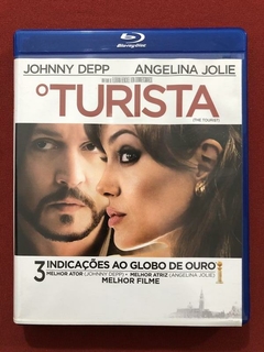 Blu-ray - O Turista - Johnny Depp - Angelina J. - Seminovo