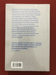 Livro - Quarto Aberto - Tobias Carvalho - Companhia das Letras - Novo - comprar online