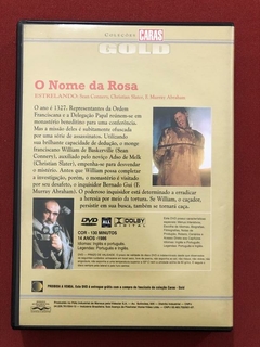 DVD - O Nome Da Rosa - Sean Connery - Murray A. - Seminovo - comprar online
