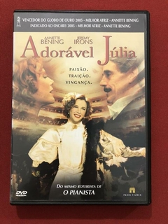 DVD - Adorável Júlia - Annette Bening/ Jeremy Irons - Semin.