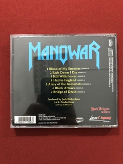 CD - Manowar - Hail To England - Nacional - Seminovo - comprar online