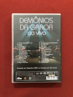 DVD - Demônios Da Garoa - Ao Vivo - Seminovo - comprar online