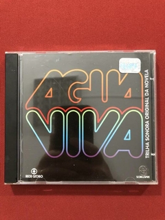 CD - Água Viva - Trilha Sonora Original da Novela - Seminovo