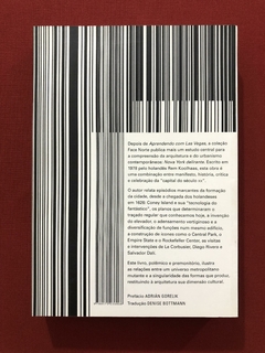 Livro - Nova York Delirante - Rem Koolhaas - Cosacnaify - comprar online
