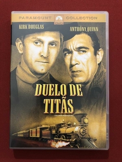 DVD - Duelo De Titãs - Kirk Douglas/ Anthony Quinn- Seminovo