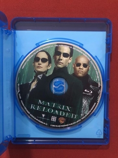 Blu-ray - Matrix Reloaded - Laurence Fishburn - Seminovo na internet