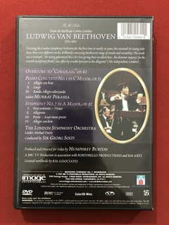 DVD - Beethoven Symphony No. 7 - Piano Concerto 1 - Seminovo - comprar online