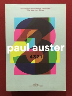 Livro - 4321 - Paul Auster - Ed. Cia. Das Letras - Seminovo