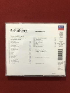 CD - Franz Schubert - Winterreise - Importado - Seminovo - comprar online