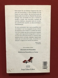 Livro - Por Que A Psicanálise? - Elisabeth Roudinesco - comprar online