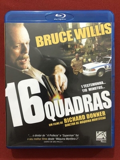 Blu-ray - 16 Quadras - Bruce Willis/ David Morse - Seminovo