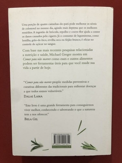 Livro- Comer Para Não Morrer - Editora Intrínseca - Seminovo - comprar online