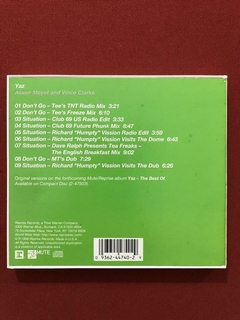 CD - Yaz - Don't Go / Situation - 1999 Mixes - Importado - comprar online