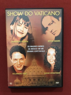 DVD - Show do Vaticano - Bryan Adams - Sarah B. - Seminovo