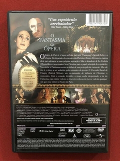DVD - O Fantasma da Ópera - G. Butler - J. Schumacher - Semi na internet