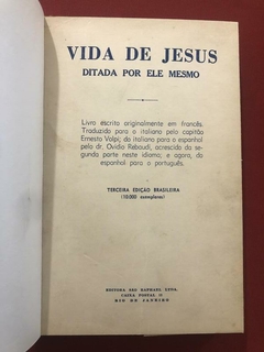 Livro - Vida De Jesus Ditada Por Ele Mesmo - Cap. Ernesto Volpi na internet