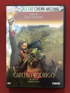 DVD - Um Certo Capitão Rodrigo - Erico Verissimo - Seminovo