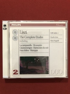 CD Duplo - Liszt - The Complete Etudes - Importado - Semin