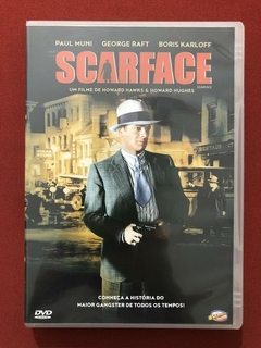 DVD - Scarface - Paul Muni/ George Raft - Seminovo