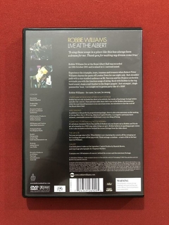 DVD - Robbie Williams - Live At The Albert - Seminovo - comprar online